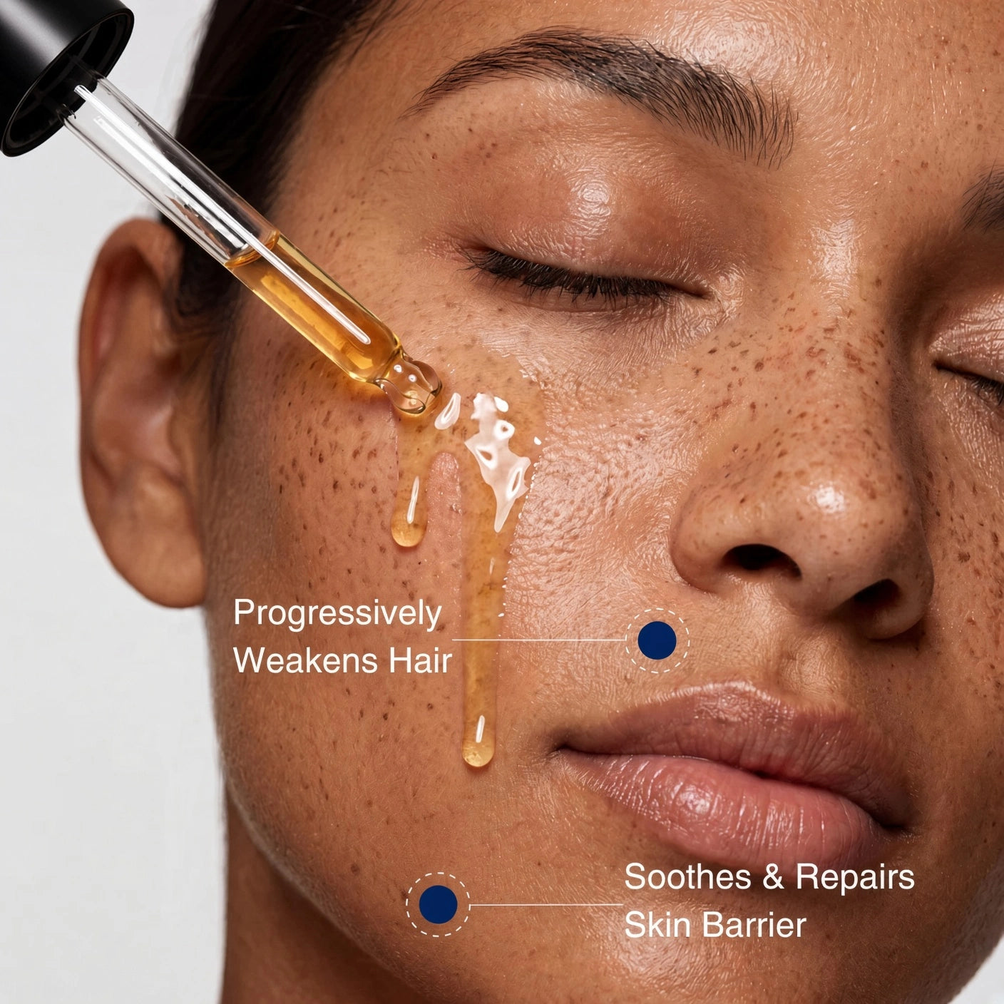 Root Mute Oil in use